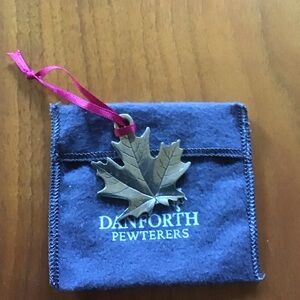 Danforth Pewter Maple Leaf Charm
